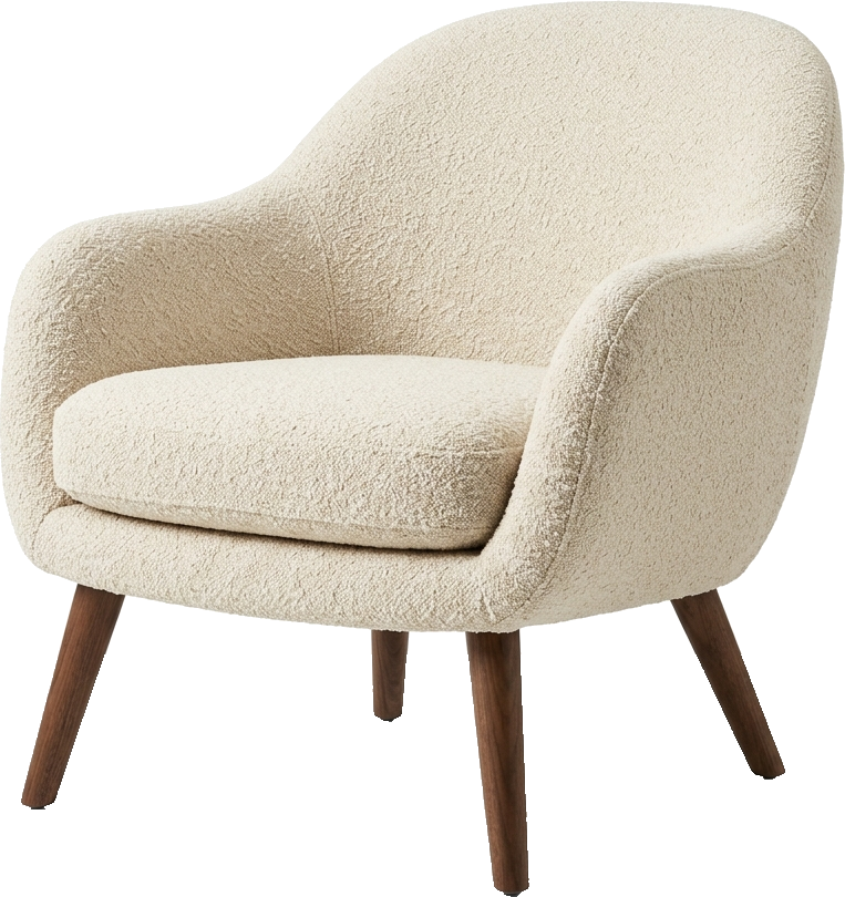 The Oslo Nook Sculptural Chair