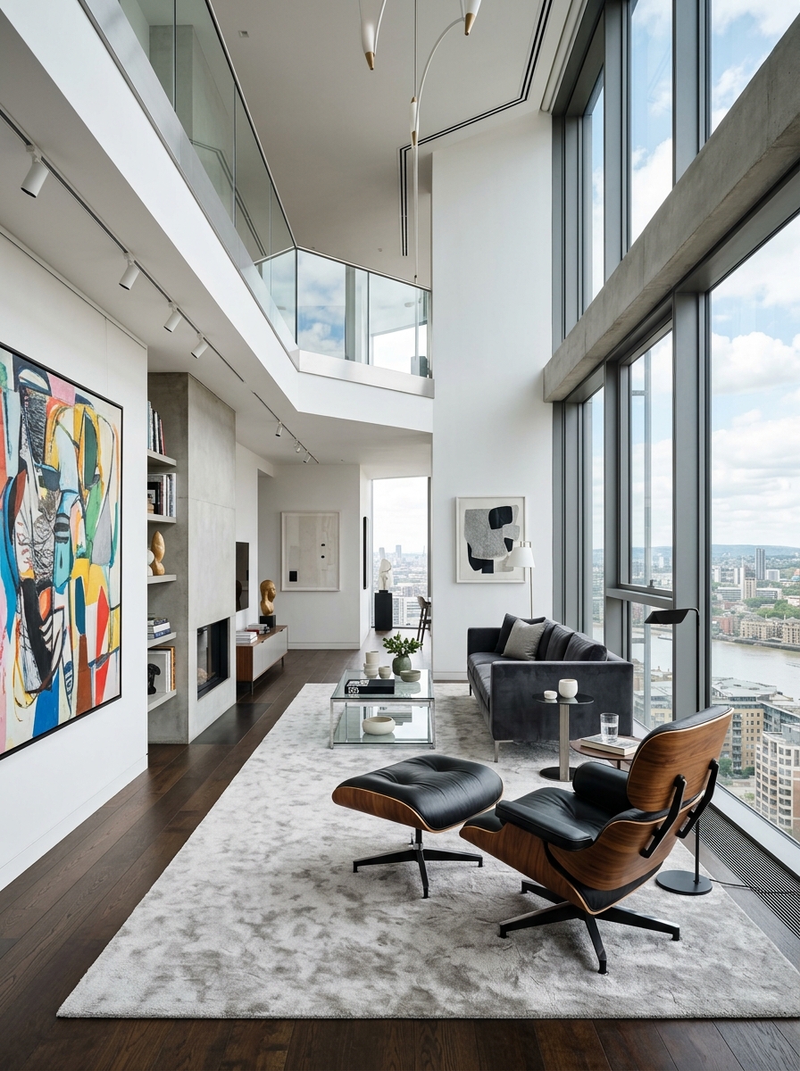 Penthouse Living Space